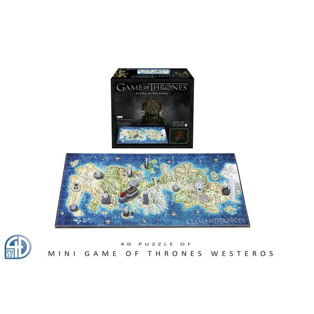 Puzzle mini Vesteros Games of thrones de 4D Cityscape Time