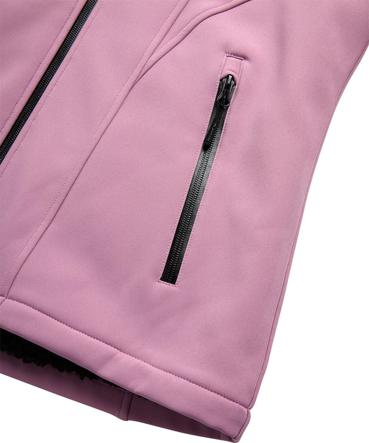 Reebok Women's Sherpa Lined Softshell Jacket with Hood