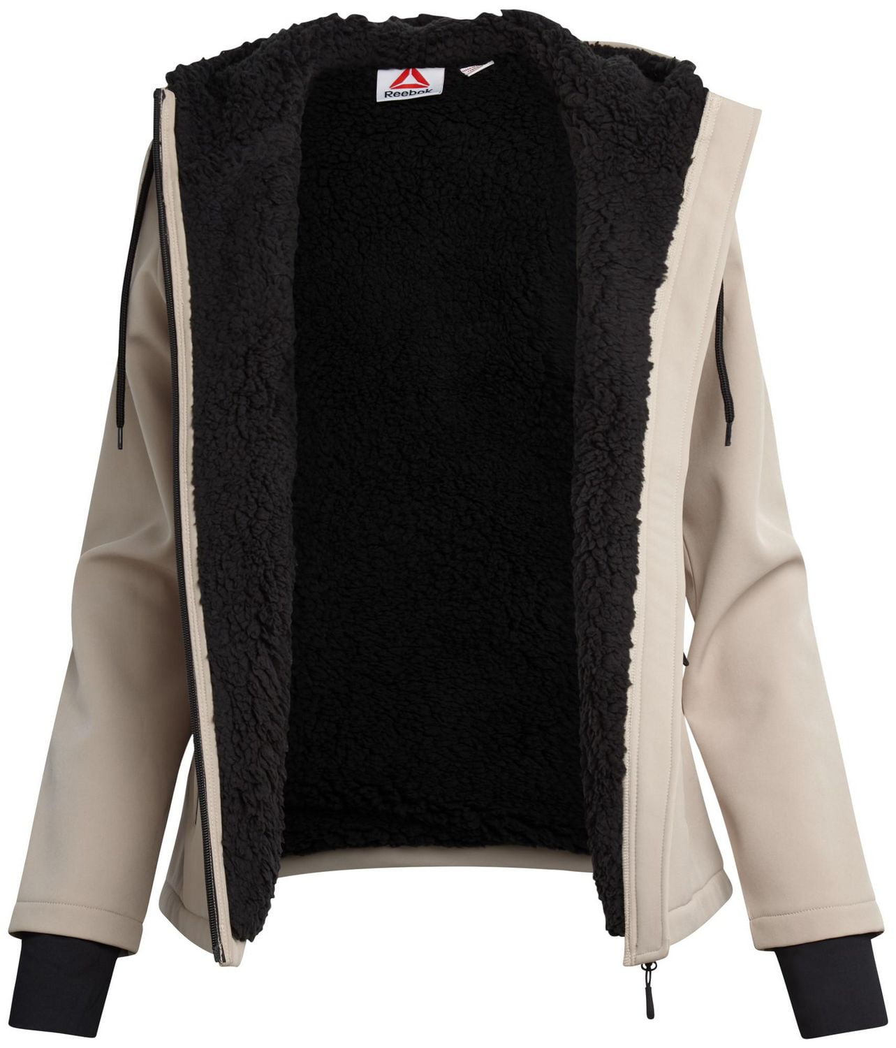 Reebok Women's Sherpa Lined Softshell Jacket with Hood