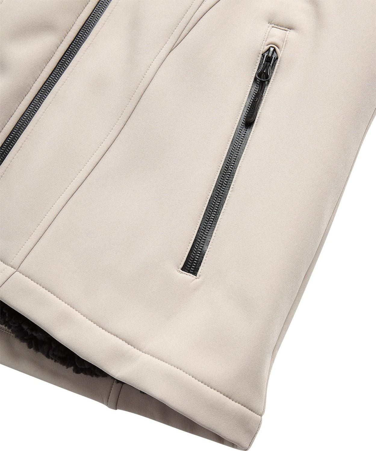 Reebok Women's Sherpa Lined Softshell Jacket with Hood