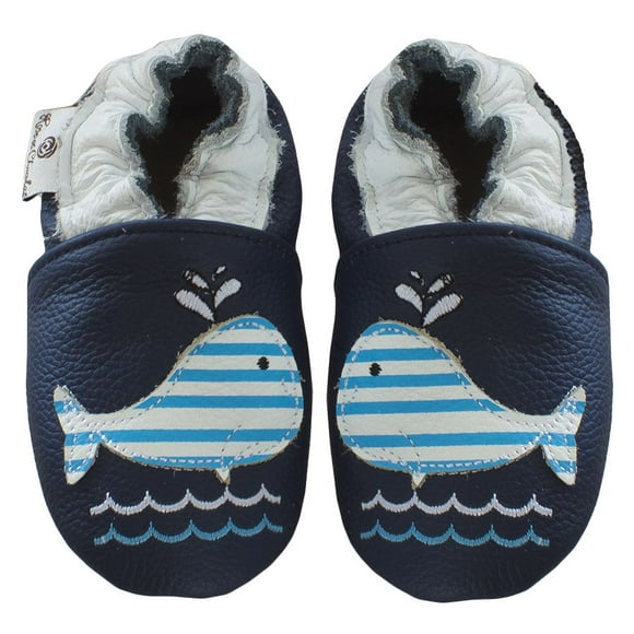 Rose et Chocolat ClassicZ Happy Whale Leather Shoe