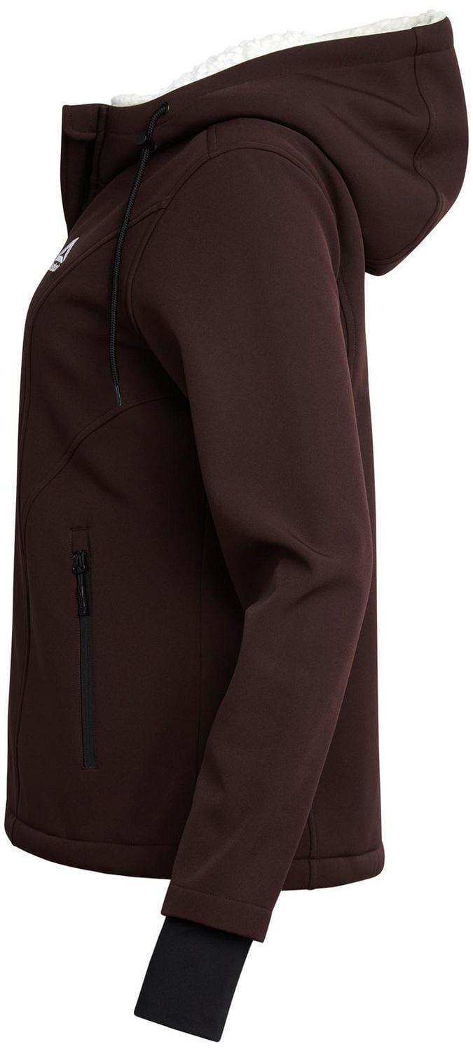 Reebok Women's Sherpa Lined Softshell Jacket with Hood