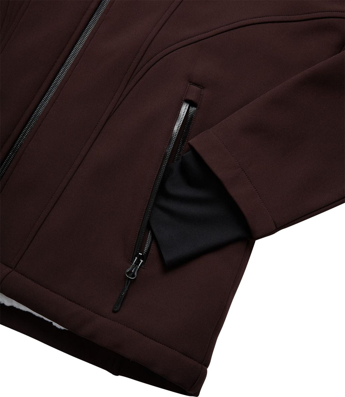 Reebok Women's Sherpa Lined Softshell Jacket with Hood