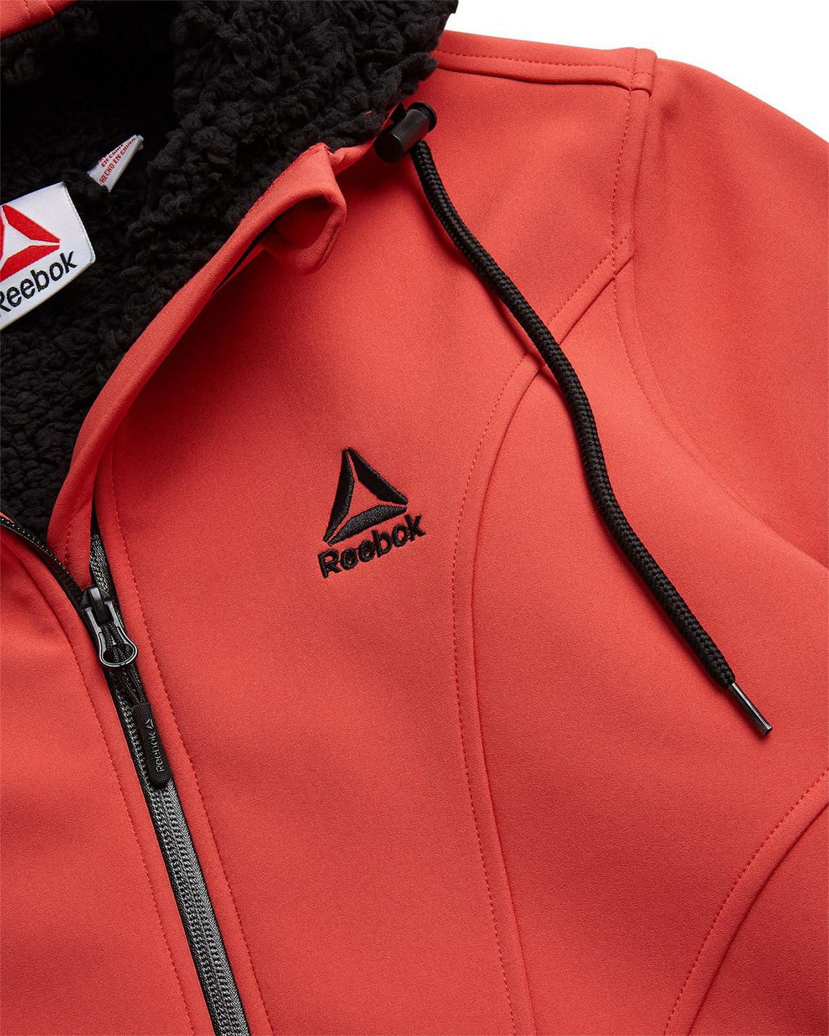 Veste softshell doublée Sherpa à capuche pour femmes Reebok