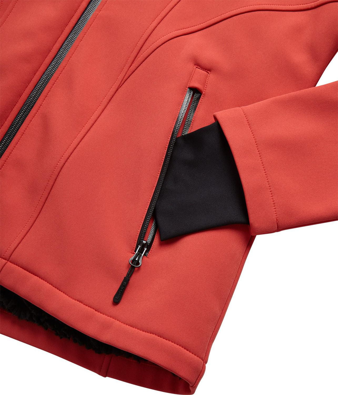 Veste softshell doublée Sherpa à capuche pour femmes Reebok