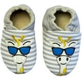 thumbnail image 1 of Rose et Chocolate Baby Giraffe Leather Shoe, 1 of 7