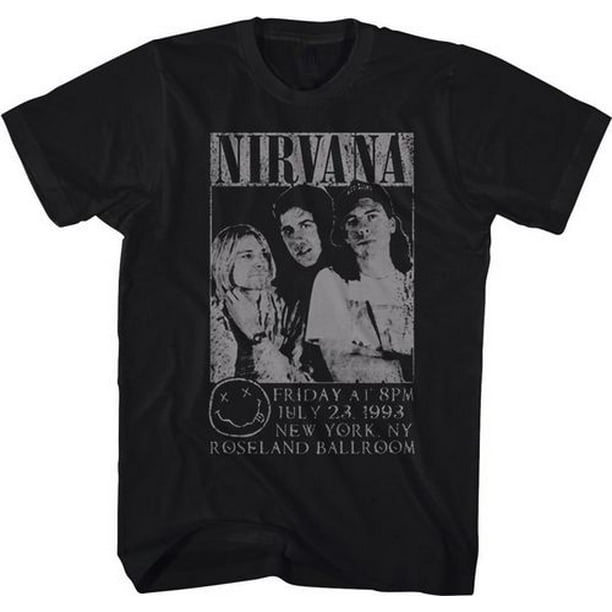 Nirvana Roseland Flyer T-Shirt manches courtes