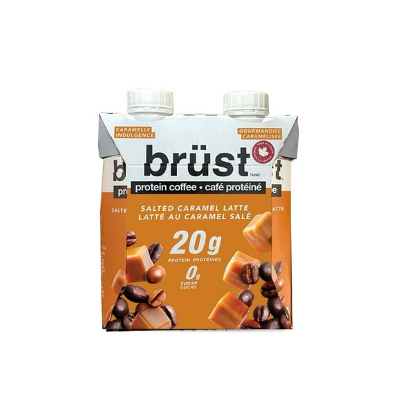 brüst latté au caramel salé