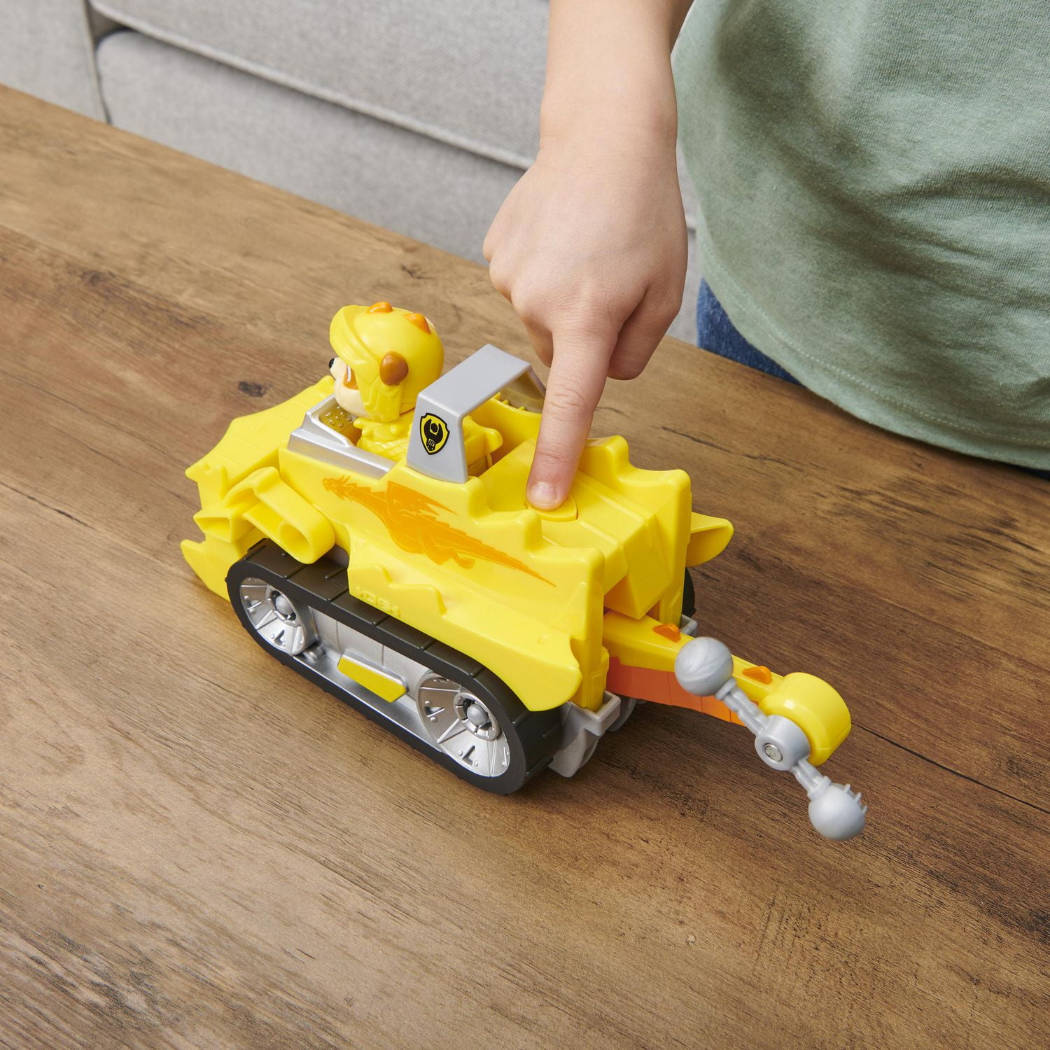 PAW Patrol, Rescue Knights Rubble Transforming Toy Car with