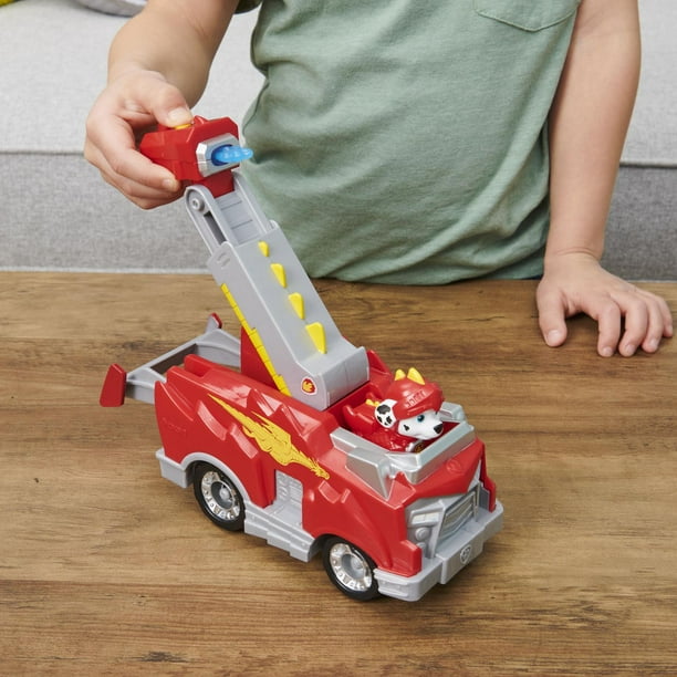 Spin Master voiture Transformable PAW Patrol, avec figurine d'action à  collectionner Chase Rescue Knights, jouets pour enfants