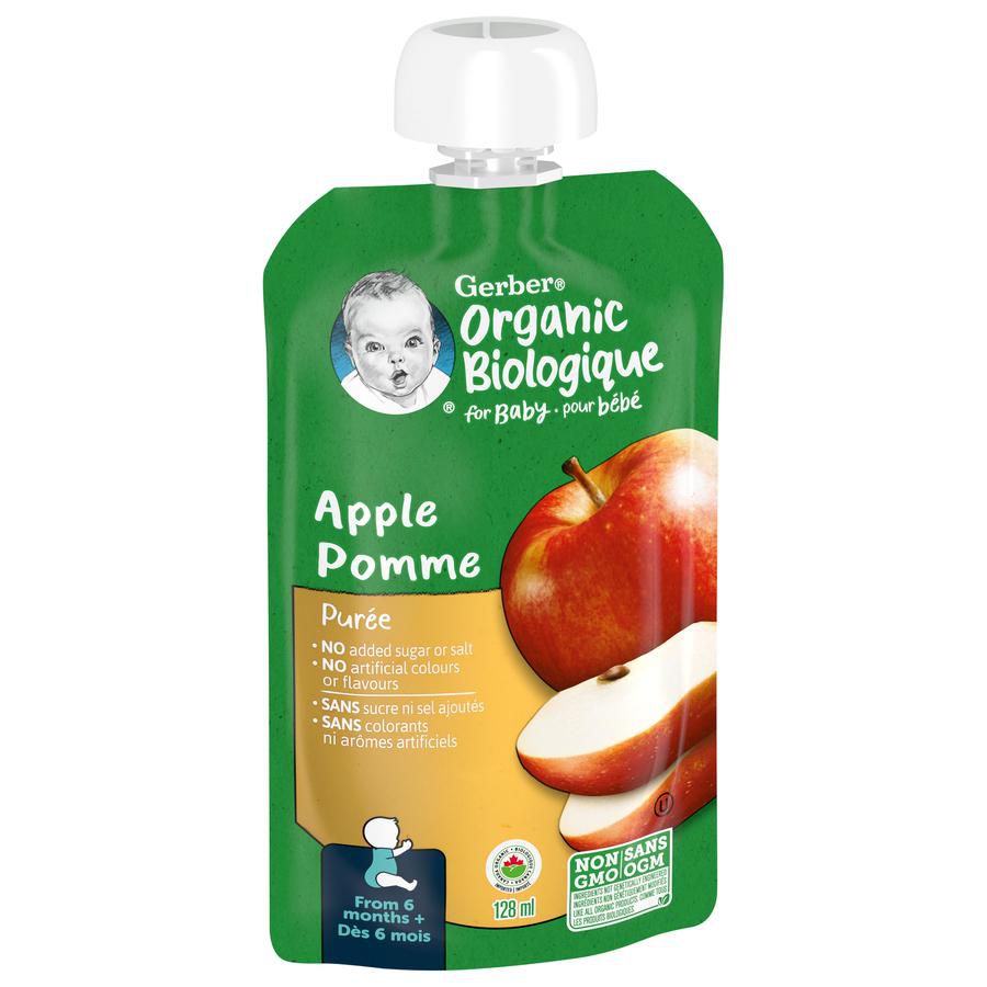 apple puree for 6 month baby