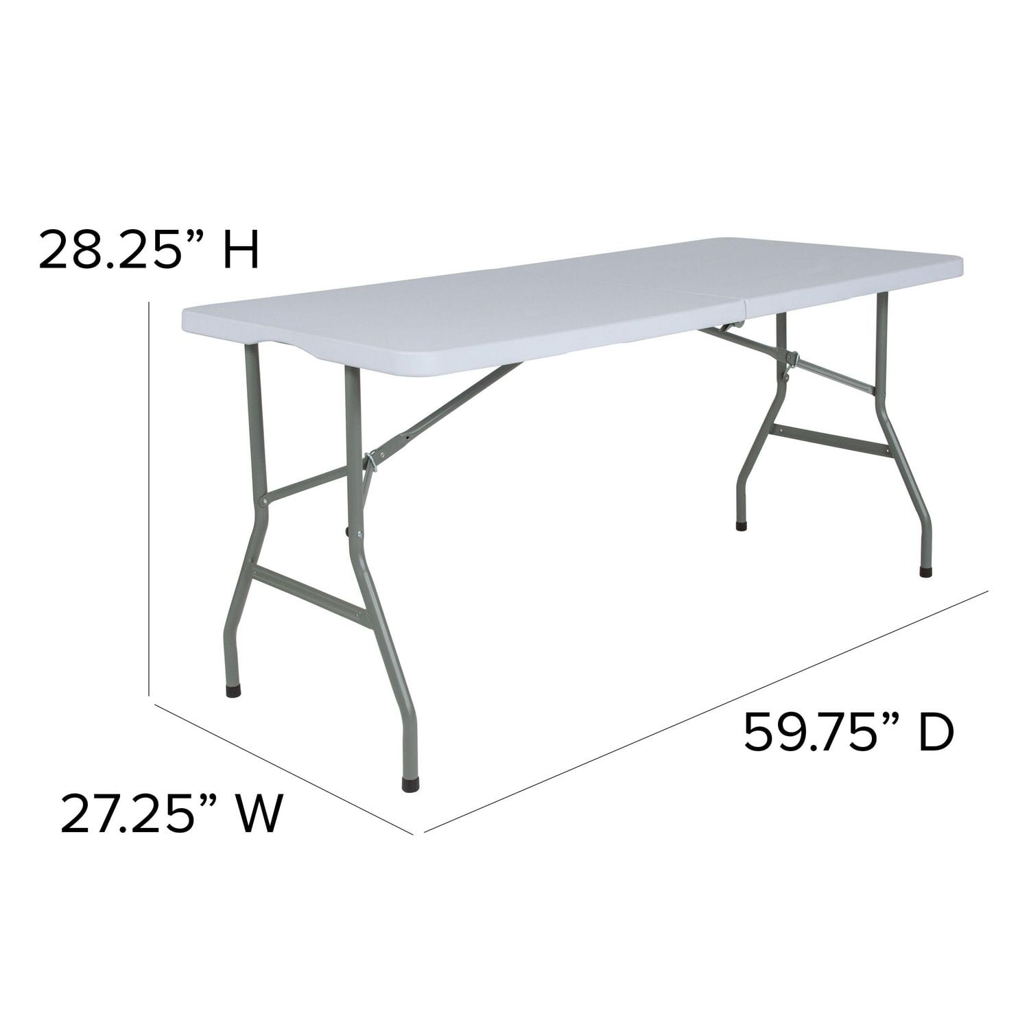 Bi fold online table walmart