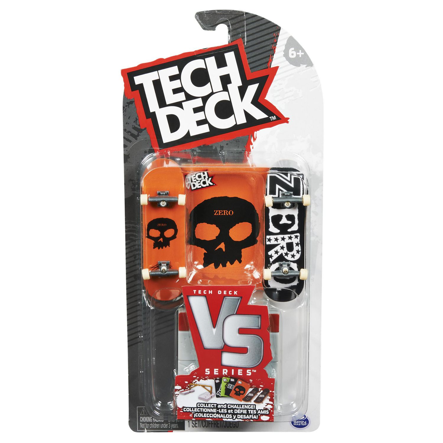 TECH DECK, Zero Pro Series Finger Board with Storage Display, Built for  Pros; Authentic Mini Skateboards, Kids Toys for Ages 6 and up