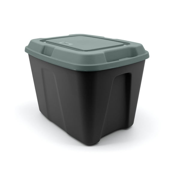 74L BLACK TOTE, 74L Storage Tote