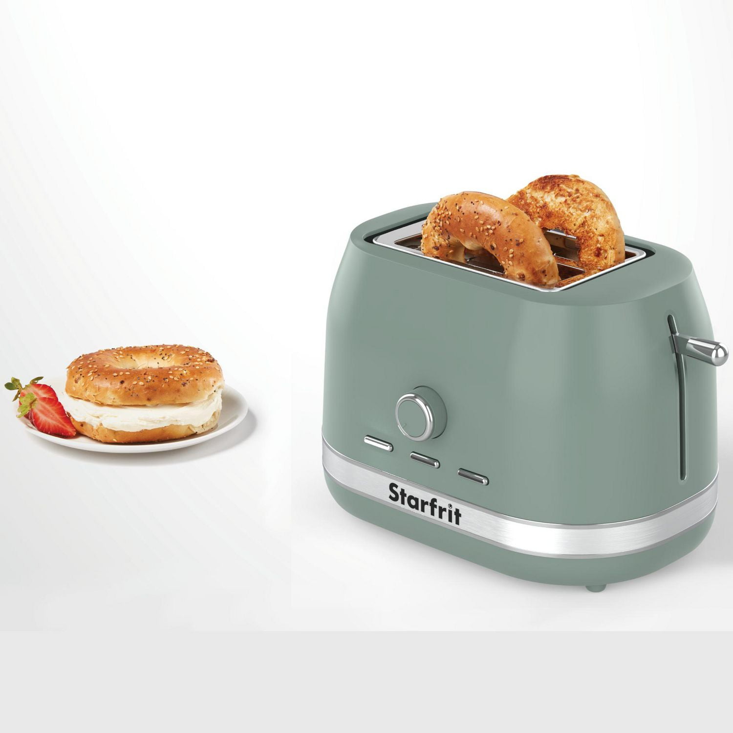 Starfrit 2 Slice Toaster Sage Toaster Walmart