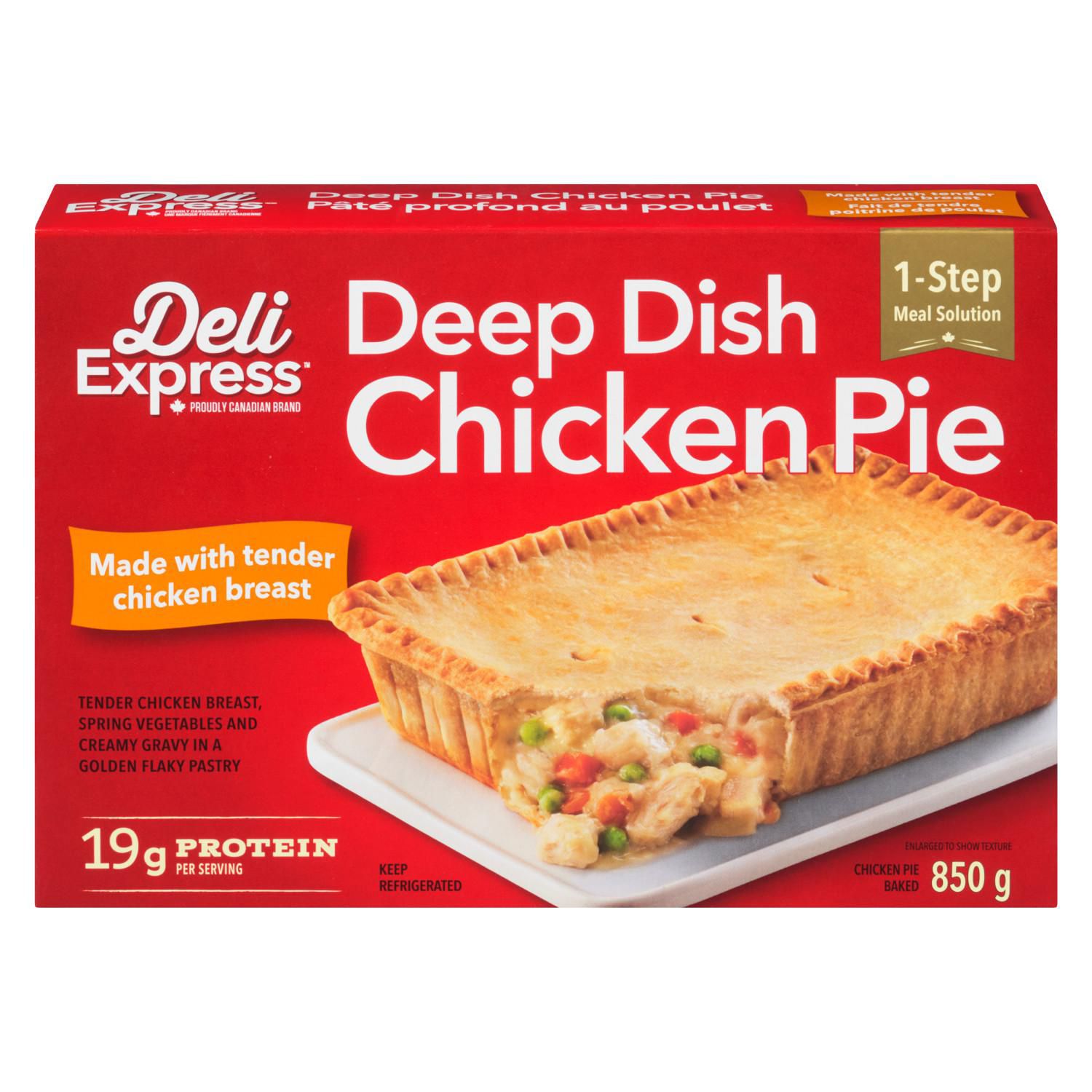 Deli Express Deepdish Chicken Pie Walmart Canada