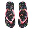 thumbnail image 2 of Time and Tru Women's Butterfly Flip Flops, 2 of 2