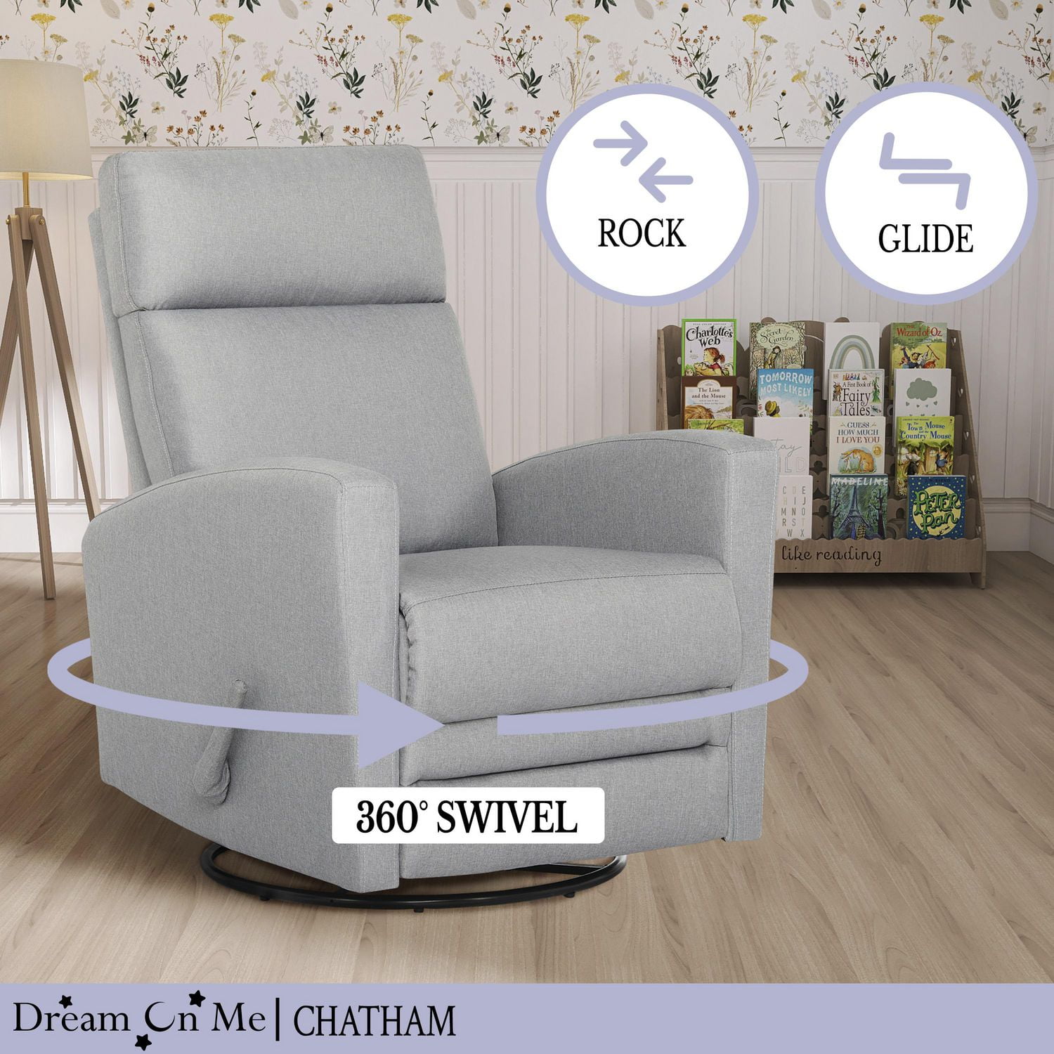 Walmart swivel shop rocker