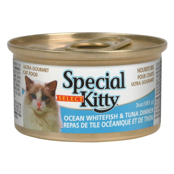 Special Kitty Nourriture pour chats ultra gourmet Repas de tile océanique et de thon, 85 g