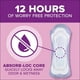 Serviettes d’incontinence Poise pour femmes, degré d’absorption 4, absorption moyenne 16 - 20 serviettes – image 5 sur 6