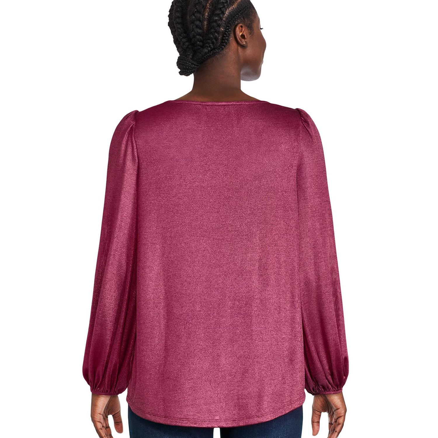 George Women's Shimmery High-Low Top