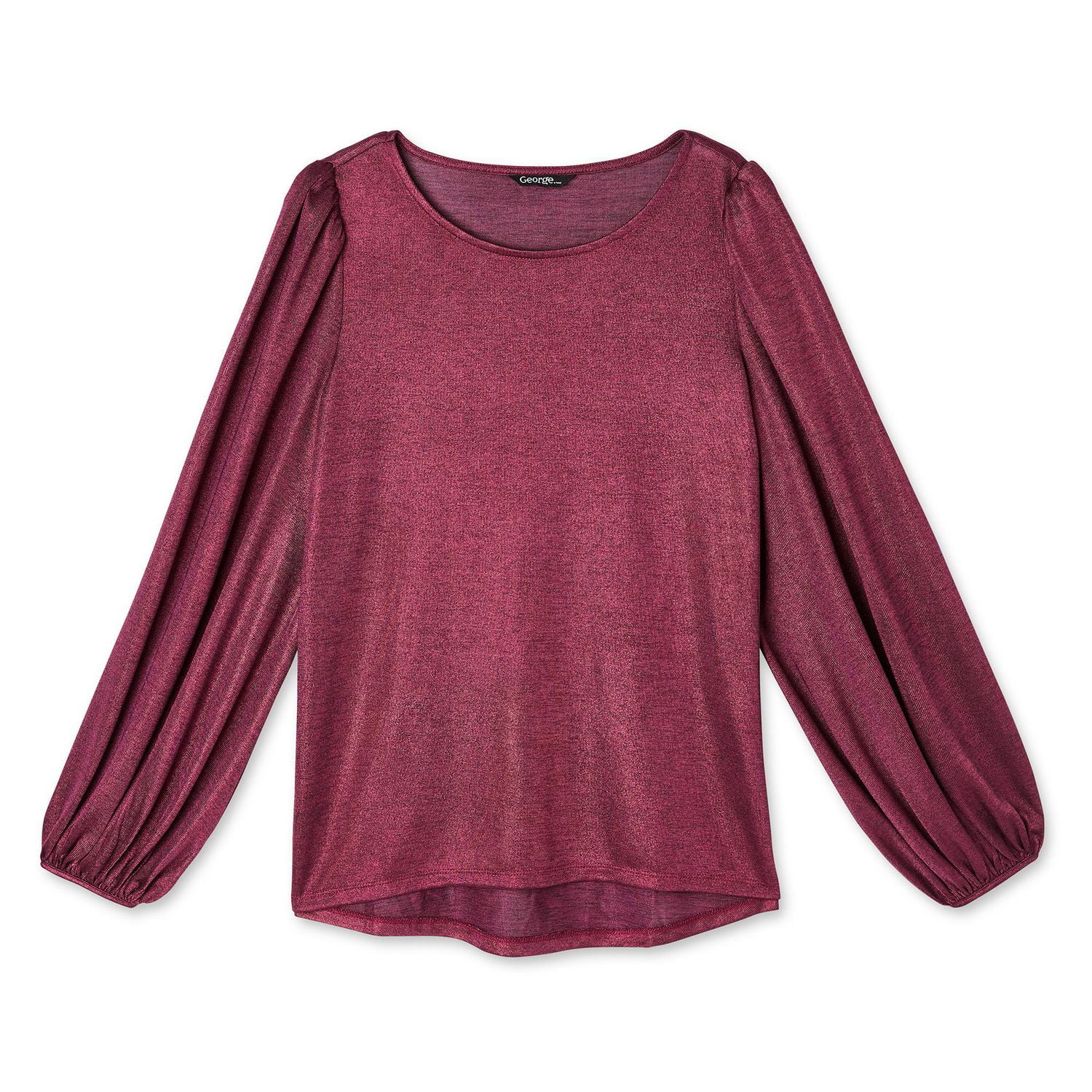 George Women's Shimmery High-Low Top