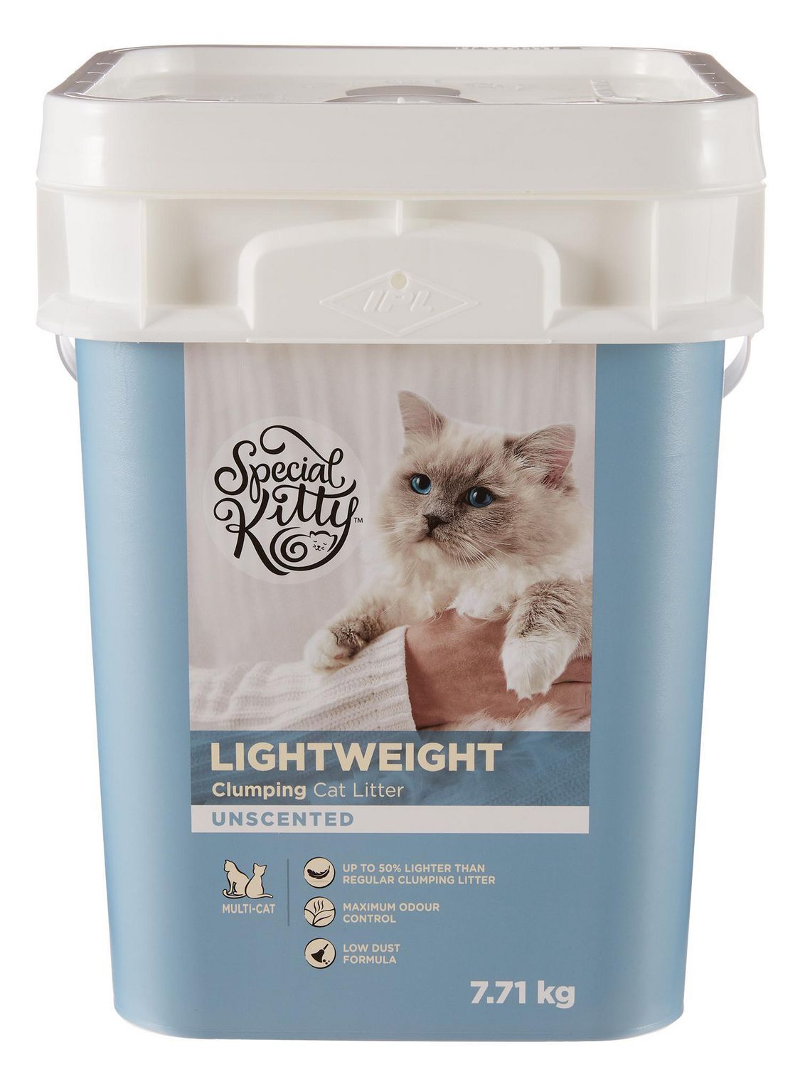 Special Kitty Scoopable Unscented Lightweight MultiCat Cat Litter