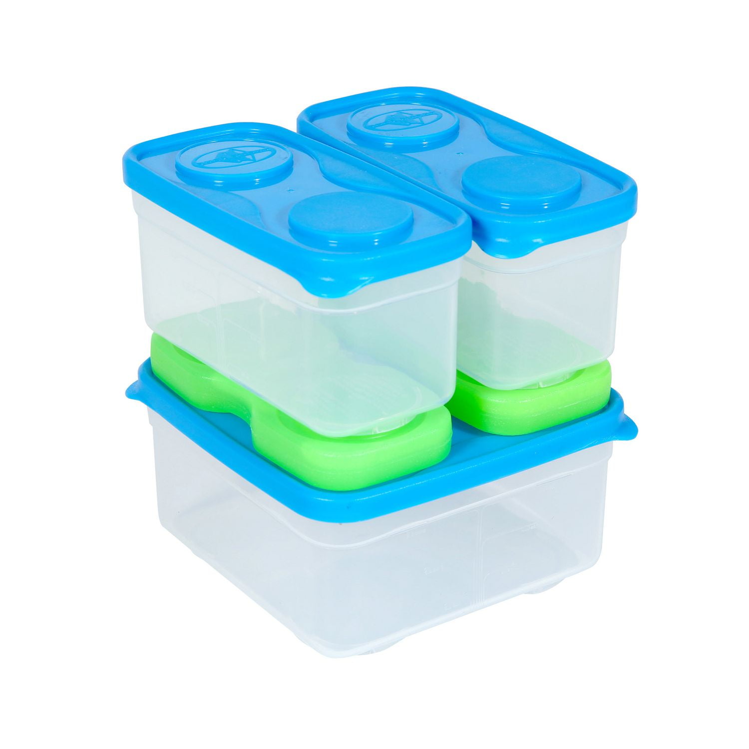 Arctic Zone Interlocker 8 Piece Sandwich Container Set | Walmart Canada