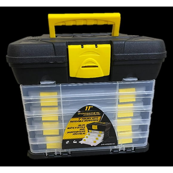 11” Tool Organizer W/4 Removable Organizers