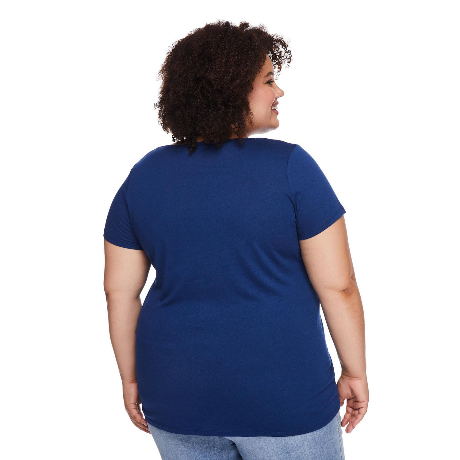 T-shirt avec encolure en V George Plus pour femmes