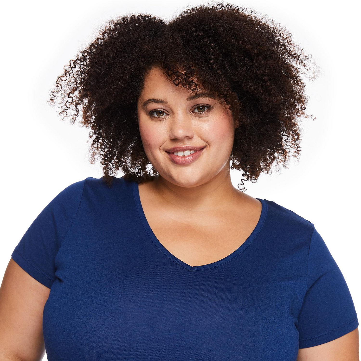 T-shirt avec encolure en V George Plus pour femmes