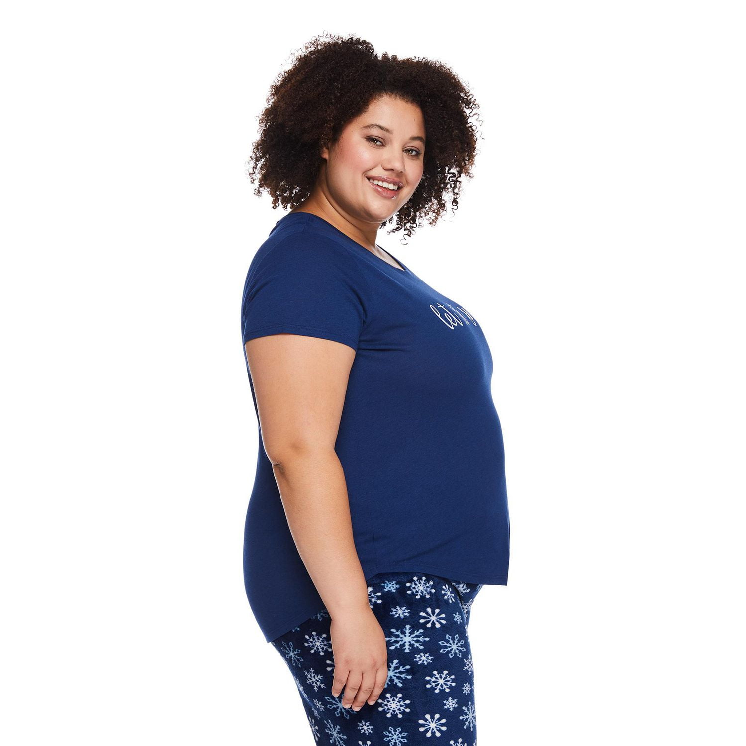 George Women's Plus Scoop Neckline Sleep Tee