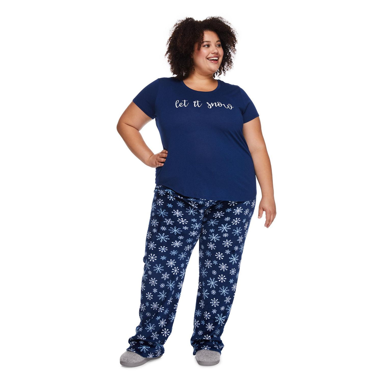 T-shirt de nuit encolure dégagée George Plus pour femmes