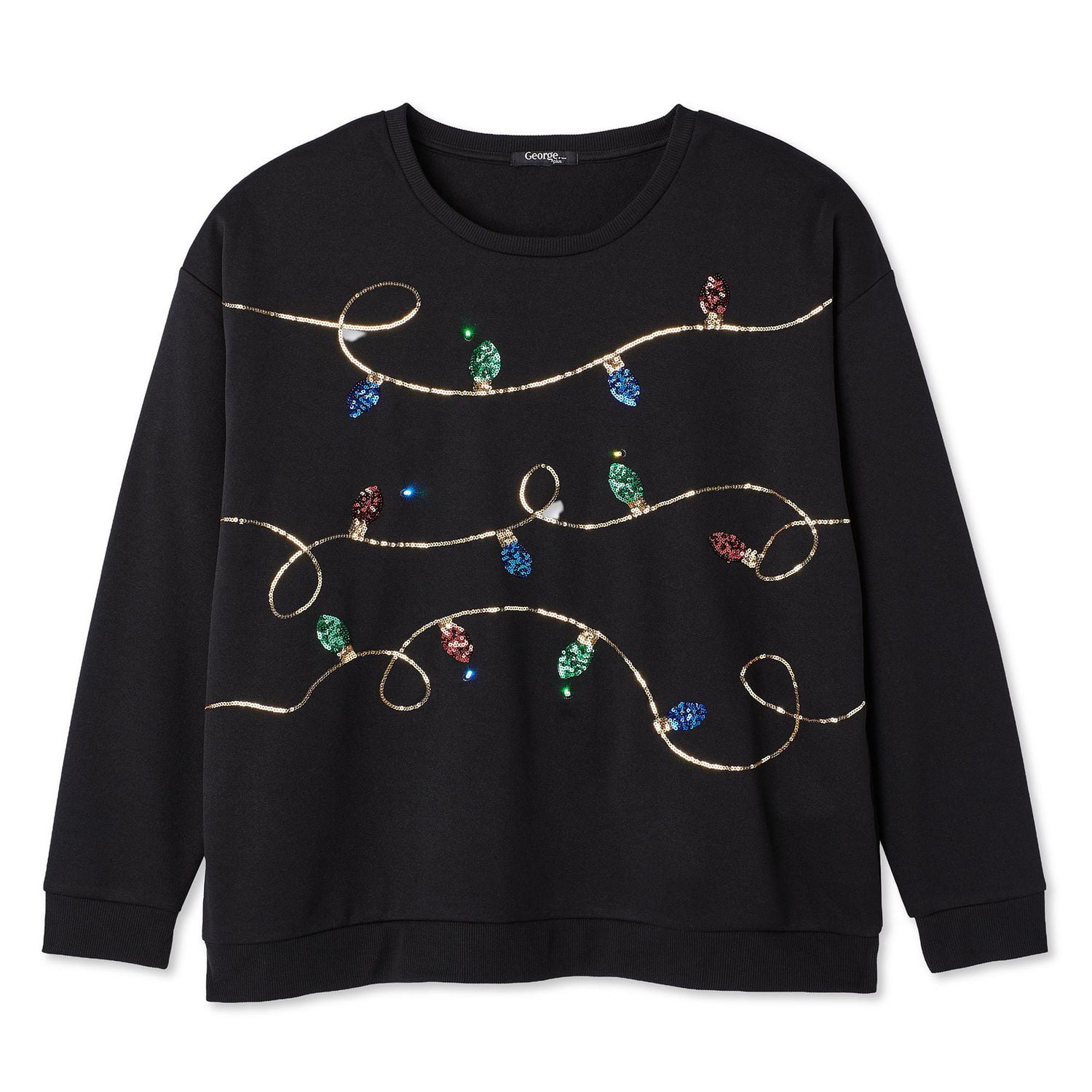 Chandail de Noël en molleton George Plus pour femmes Tailles 1X-4X