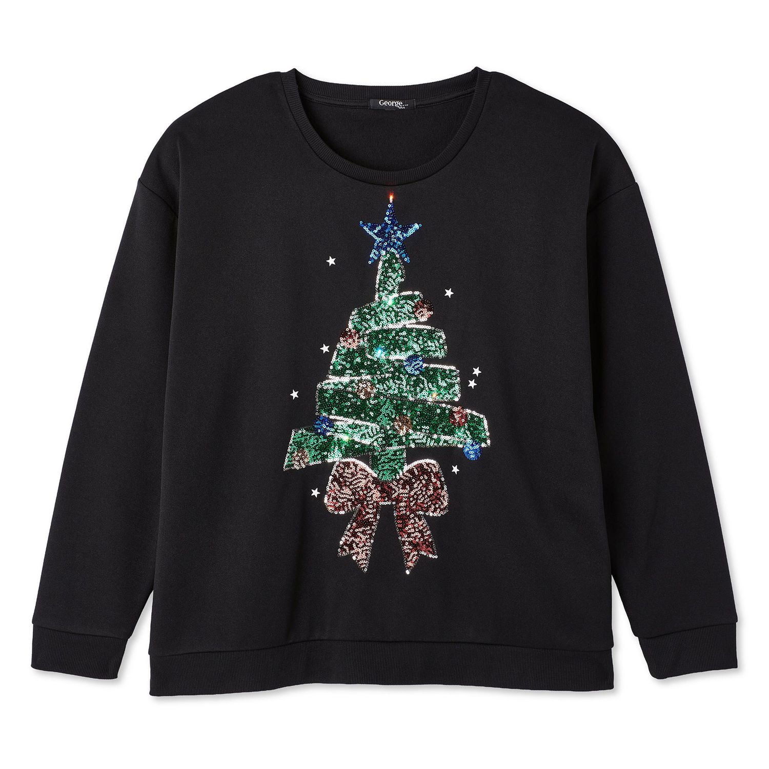 Chandail de Noël en molleton George Plus pour femmes Tailles 1X-4X