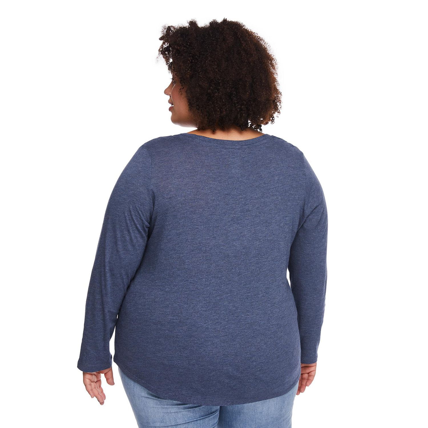 George Women's Plus V-Neckline Tee