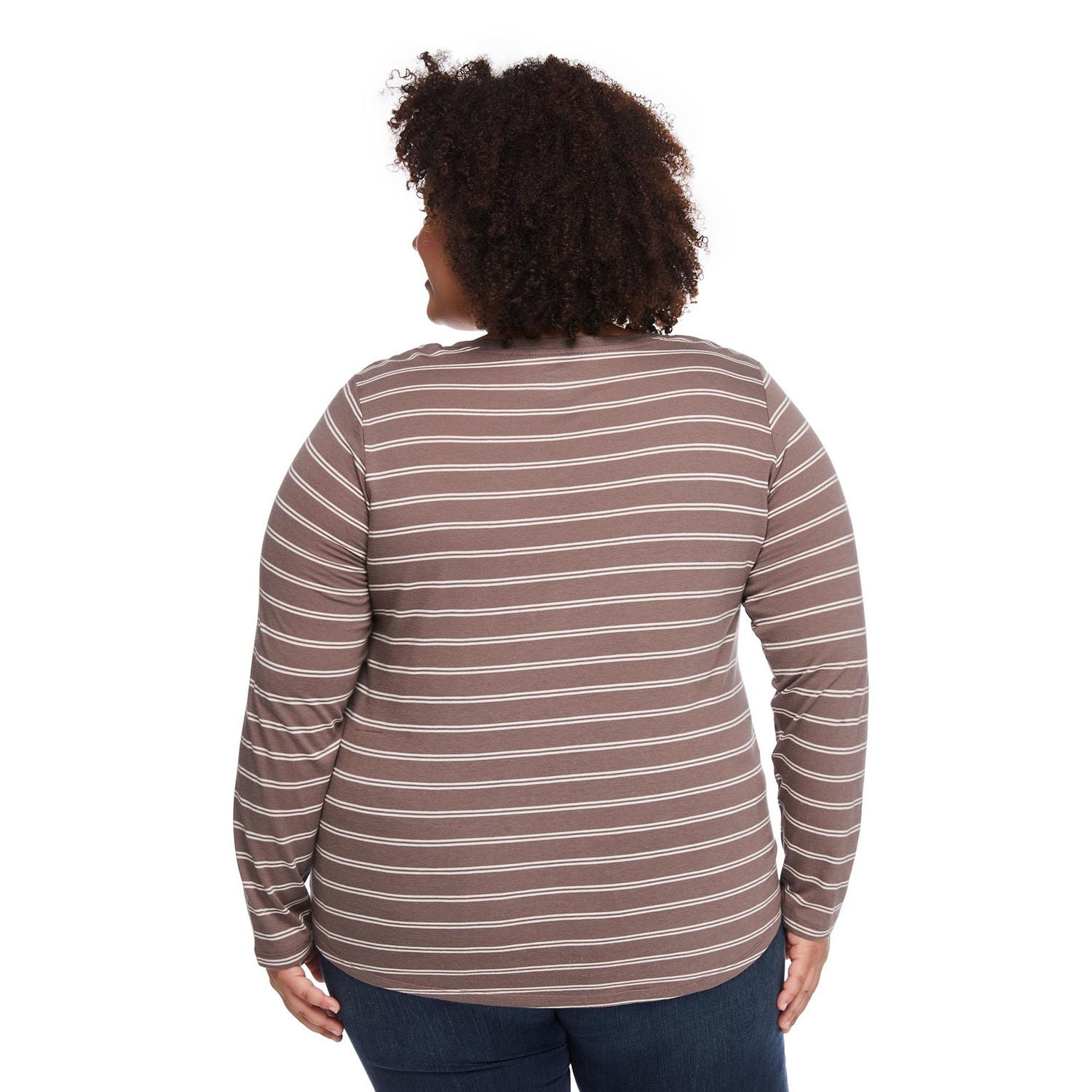 George Women's Plus V-Neckline Tee