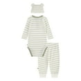 thumbnail image 2 of Huggies® Striped Dino 3-Piece Organic Essentials Set, 2 of 6