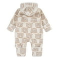 thumbnail image 2 of Huggies® Bear Jacquard Pram Coveralls, 2 of 4