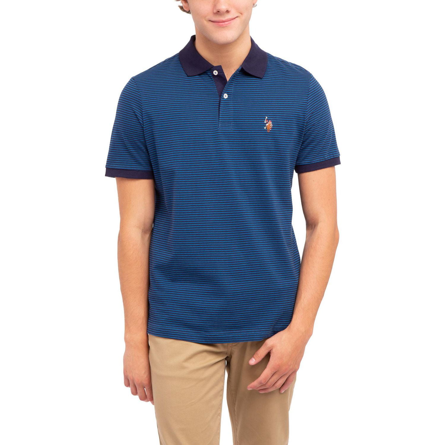 U.S. Polo Assn Men's Stripe Polo Shirt