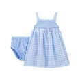 thumbnail image 1 of Ensemble de robe Carter's Child of Mine IG - Vichy bleu, 1 of 3