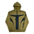 thumbnail image 1 of Sweat à capuche à manches longues Star Wars The Mandalorian Mando Face, 1 of 4