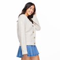 thumbnail image 2 of No Boundaries Women's Oversized Cardigan, 2 of 6