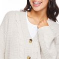thumbnail image 4 of No Boundaries Women's Oversized Cardigan, 4 of 6