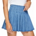thumbnail image 4 of No Boundaries Women's Pleated Skirt, 4 of 6