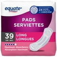 thumbnail image 1 of Serviettes contrôle de la vessie absorption maximale d'Equate, 1 of 6
