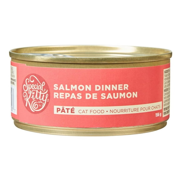 Special Kitty Salmon Dinner cat food, 156 g