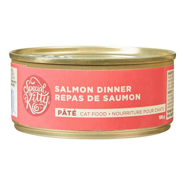 Nourriture pour chats Repas de saumon Special Kitty 156g