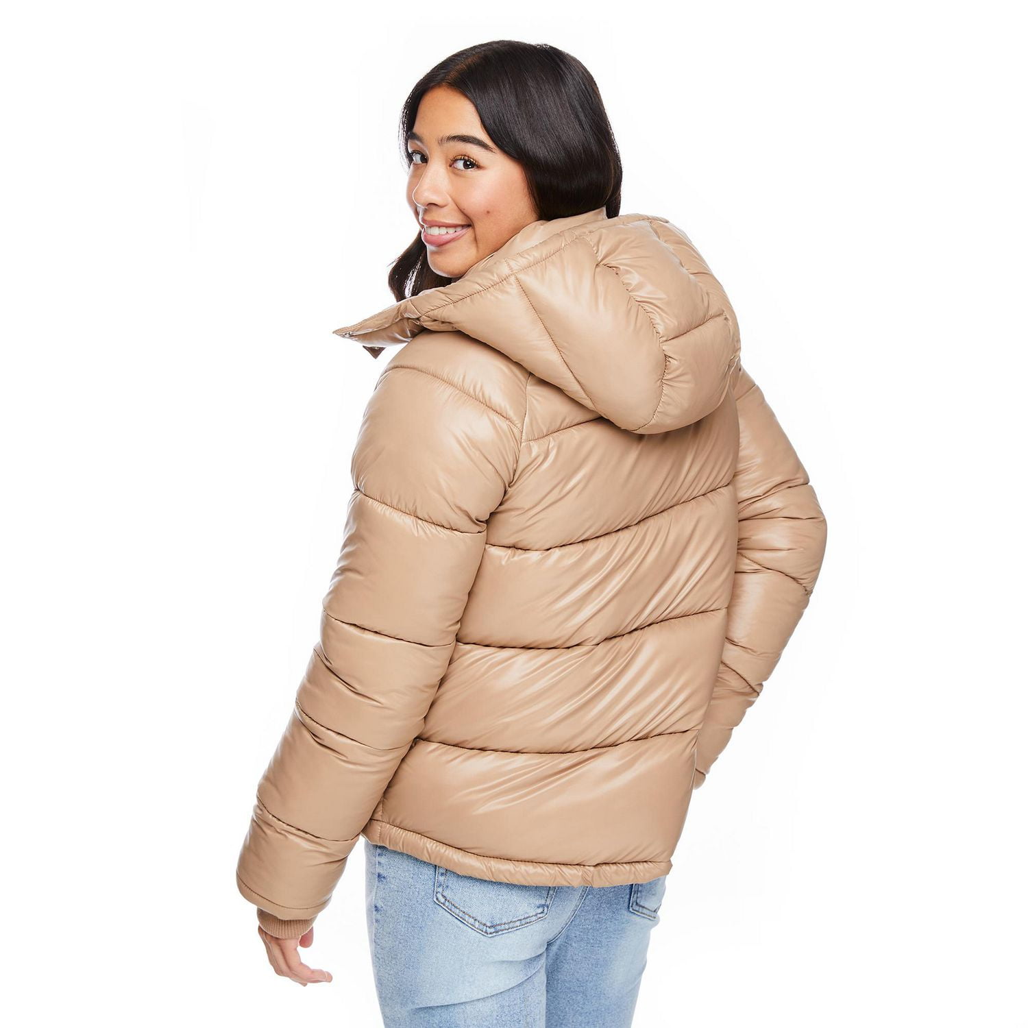 Puffer shop jackets walmart