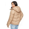 thumbnail image 3 of No Boundaries Women's Cropped Puffer Jacket, 3 of 6